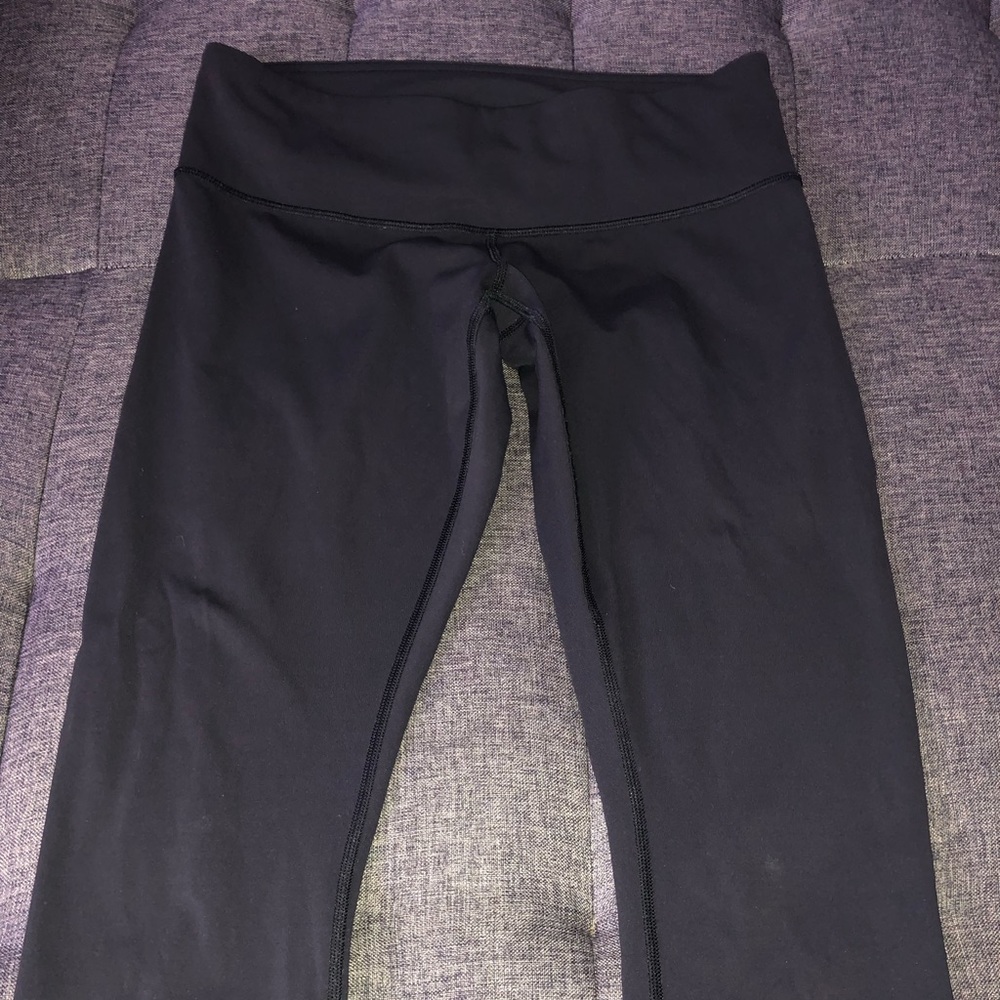 Lululemon Black Wunder Under Luxtreme Leggings